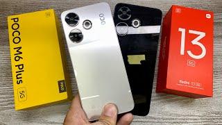 Poco M6 Plus 5g vs Redmi 13 5g - Best Konsa ? | Flipkart Sale Discount | Gaming Processor 