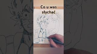 Co u was Słychać Rysujemy Postać z Mangi #manga