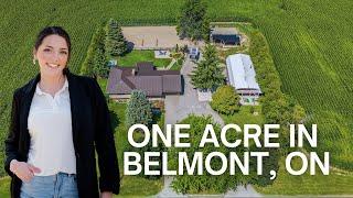 1 Acre Property - Property For Sale in Belmont, ON