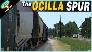 Working the Forgotten Ocilla Spur in Run 8 Train Simulator