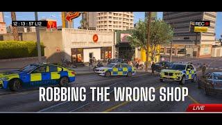 GTA RP | Robbing the Wrong Shop | Roleplay.co.uk | Twitch.tv/thesecondbigmo