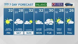 NEWS CENTER Maine Weather Video Forecast