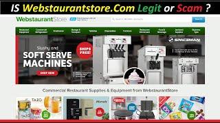 IS WebstaurantStore Legit ! WebstaurantStore ! WebstaurantStore Reviews :- Full Details