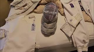 Fencing Gear and Equipment Try on - Putting on PBT Gear and Jiang Brand Combo