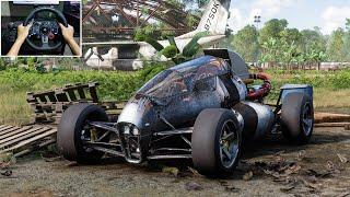 Rebuilding Hot Wheels Car "2 JETZ" Jet Engine Forza Horizon 5 Logitech G29 Stering Wheel Gameplay