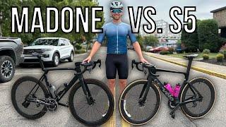 Trek Madone vs Cervelo S5