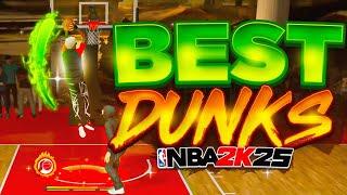 *NEW* BEST DUNK ANIMATIONS IN NBA 2K25! RARE QUICK DROPS DUNK ANIMATIONS & MORE! SEASON 3 NBA 2K25!