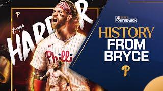 Bryce Harper's 10 Division Series homers are the MOST IN MLB HISTORY!