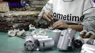 DC motor factory production