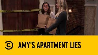 Amy's Apartment Lies | The Big Bang Theory | Comedy Central Africa