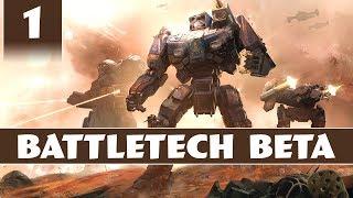 Battletech - Let's Play Backer Beta - Part 1 [Skirmish Gameplay]