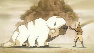 Aang and Appa Meet the First time | 4:3 | Avatar The Last Airbender | 60 Fps |