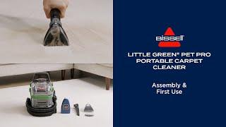 Assembly & How To Use | Little Green® Pet Pro Portable Carpet Cleaner