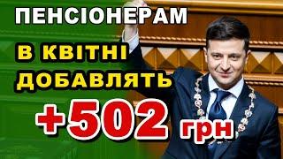 ПЕНСІОНЕРАМ +502 грн кожний місяць вже з КВІТНЯ - Як отримати і Кому дають.