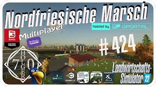 PC LS22 NF Marsch Multiplayer #424 Sonnenblumen und Zwiebelm werden jetzt auch geerntet