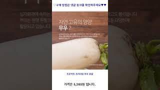 조은약초 프리미엄 무우 분말, 300g, 1개 가성비 꿀맛 #shorts 내돈내산video