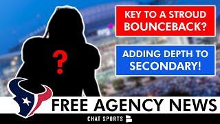 Texans Sign 2 Free Agent STEALS To Improve Secondary & Help C.J. Stroud Bounceback