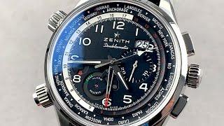 Zenith El Primero Pilot Doublematic 03.2400.4046/21.C721 Zenith Watch Review