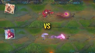 Immortalized Legend Ahri vs Spirit Blossom Ahri Skin Comparison - League of Legends