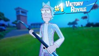 SILVER RICK + CROWBAR PICKAXE GAMEPLAY / 12 Kills Solo Win + HANDCAM (Fortnite No Commentary PC)