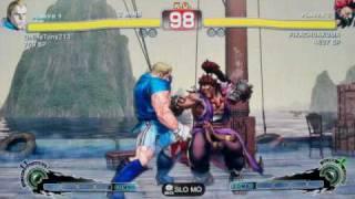 SSFIV ENDLESS BATTLE MATCH JR RODRIGUEZ ( AKUMA ) VS OnlineTony213 ( ABEL ) ON XBOX 360 GAME 4