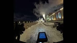 CYCLING CITY MOSCOW | EVENING 2024/01/17 | GoPro 4K60 | Fuji Jari