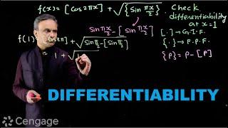 Differentiability | Cengage Exam Crack | G Tewani | Crack JEE 2022 | Mathematics