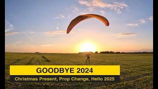 Goodbye 2024, Hello 2025: My 2024 Paramotoring journey, New Prop.