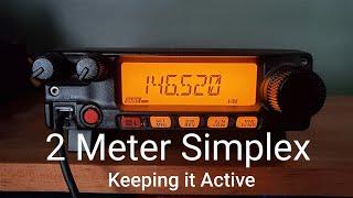 2 Meter Simplex, Keeping it Active