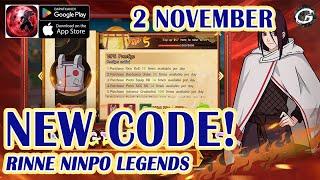 NEW CODE Rinne Ninpo Legends Giftcodes & How to Redeem Code 2 November - Mobile Game (Android/IOS)