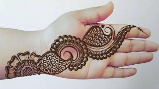 Front hand mehandi design simple| mehandi simple design| mehndi designs| mahandi ki digain| mahandi