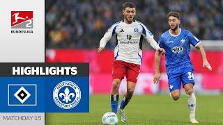 All Square! | Hamburger SV - SV Darmstadt 98 2-2 | Highlights | Matchday 15 - Bundesliga 2 2024/25