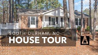 DURHAM, NC HOUSE TOUR | 5513 MCCORMICK RD 27713 | SOUTH DURHAM HOMES FOR SALE | SPOTLIGHT REALTY