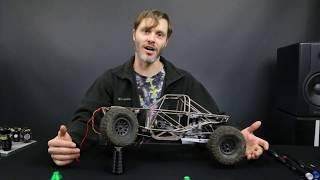 Axial SCX10ii with custom UCFab rock racer chassis