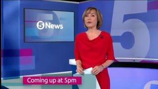 SIAN WILLIAMS:--:  Channel 5  News Update - 20 Jan 2016 - Neu Years  Eve