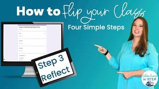 Flipped Classroom Tutorial: Student Reflection on Learning