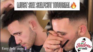 HOW TO FADE YOUR OWN HAIR IN 3 MINUTESSelf Haircut 2020 How to Cut Your Own Hair Made Simple