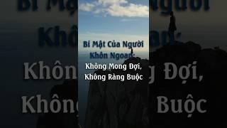 Tại Sao Người Khôn Ngoan Không Bao Giờ Cố Thay Đổi Người Khác? #truyendongluc #buongbo