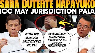 LAGOT NA️ICC MAY JURISDICTION PA PALA SA PILIPINAS️SARA NAPAYUKO NALANG