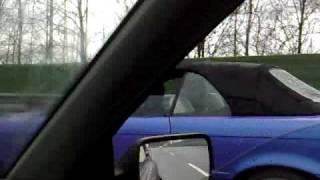 Bmw e36 lila Sound auto bahn