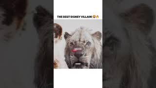 the best Disney villain mufasa #lion #animals #animation #movie #hollywood