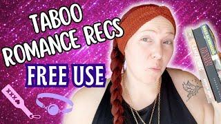 FREE USE | Taboo Romance Recommendations