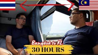 BANGKOK to KUALA LUMPUR by train!  OVERNIGHT SECOND CLASS/ECONOMY.