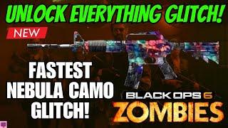 BO6 GLITCH - NEW NEBULA CAMO GLITCH! (NEW UNLIMITED XP GLITCH & FAST CAMO FARM!) BO6 ZOMBIES GLITCH