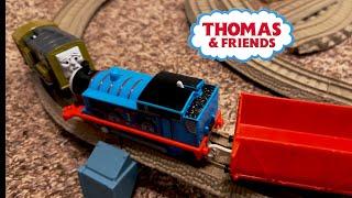 Original Trackmaster 1 Thomas & Friends - Incomplete Castle and Double Dodge Train Set