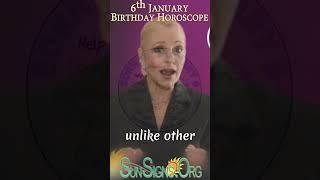 6th January Birthday Horoscope️Born On January 6 - Happy Birthday | SunSigns.Org | #shorts