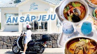 24H ĂN SẬP PHÍA BẮC ĐẢO JEJU: CANH SƯỜN, MÌ HẢI SẢN NORABA, CÀ PHÊ HARU FILM, CHỢ DONGMUN | Rắn Béo