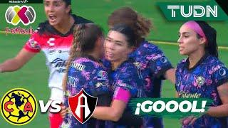 ¡Doblete de Kiana! Palacios! | América 4-1 Atlas | Liga Mx Femenil AP2024-J16 | TUDN