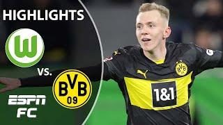 Wolfsburg vs. Borussia Dortmund | Bundesliga Highlights | ESPN FC