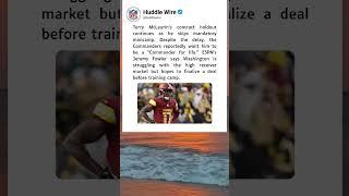 Terry McLaurin Holdout Continues | Commanders Eye Long-Term Deal | #shorts